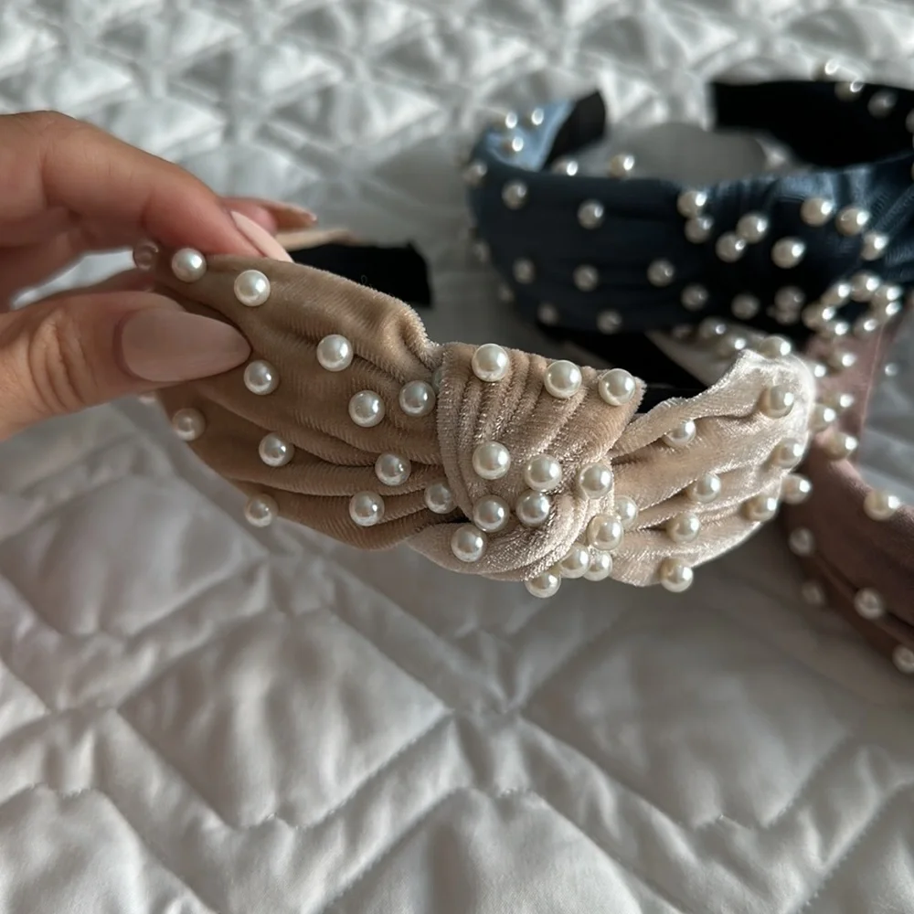 Velvet Headbands - Picture 3 of 5